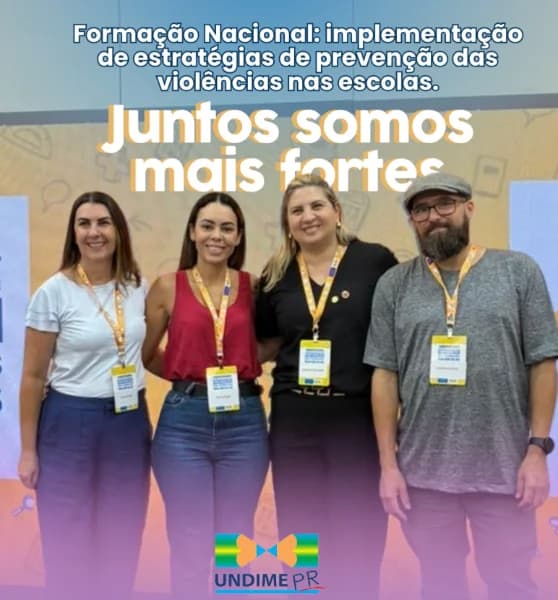 Formação Nacional de Prevenção das Violências nas Escolas